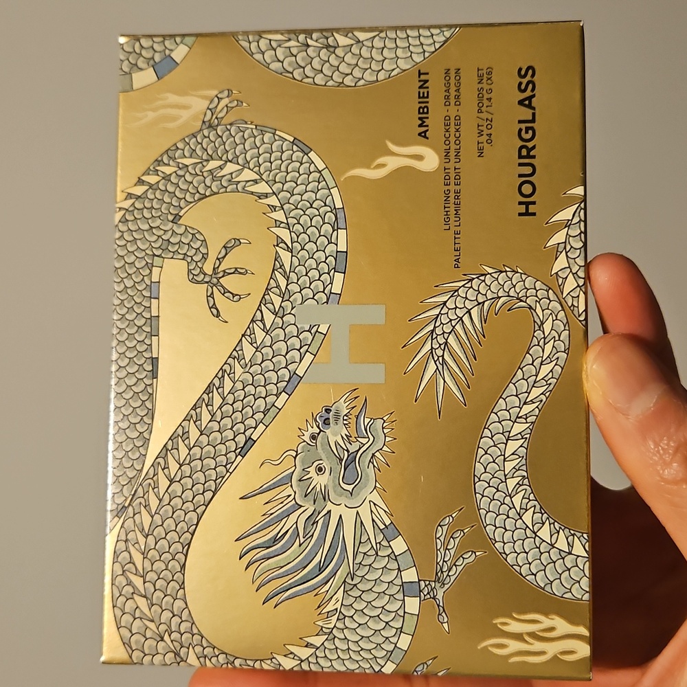 BNIB Custom Medium-tone In Dragon Outer Package Hourglass Palette